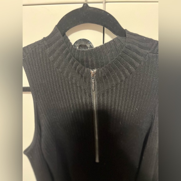 Guess rib knit sweater dress size large LN - Picture 3 of 3